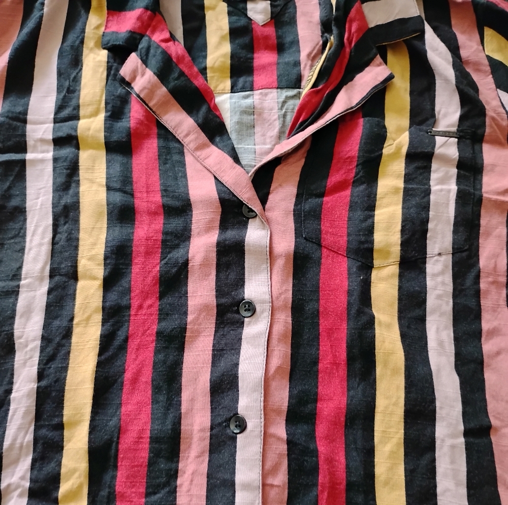 Volcom Multicolor Striped Shirt - Picture 3 of 4